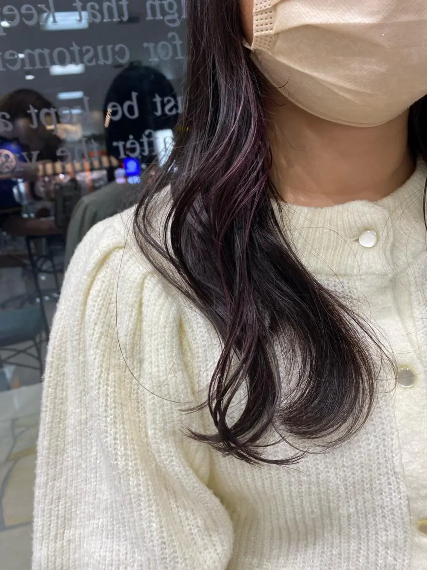 ロング カラー 髪質改善🫧ベージュ 椙山 響のヘアスタイル