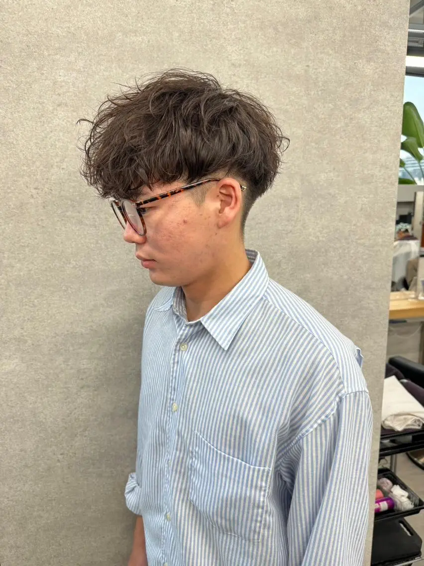 メンズ ⚡️渋谷⚡️ メンズパーマ⚡️のヘアスタイル