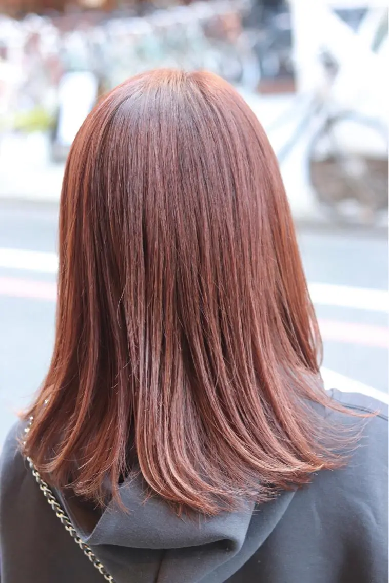 ミディアム カラー ヘアアレンジ 川内 政人のヘアスタイル
