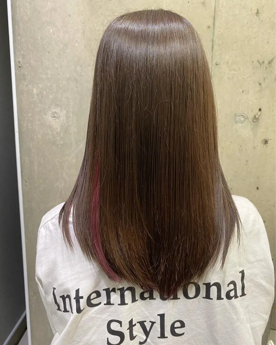 セミロング カラー カット ヘアカラー 🟠soLo🟠染谷 駿介🟠髪質改善🟠のヘアスタイル