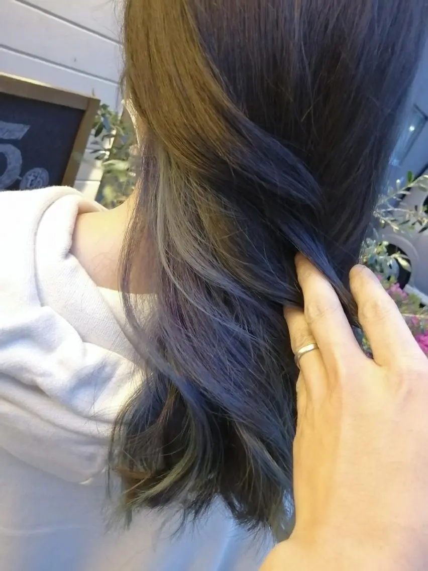ロング カラー パーマ 韓国風ヘア 木村 昇のヘアスタイル