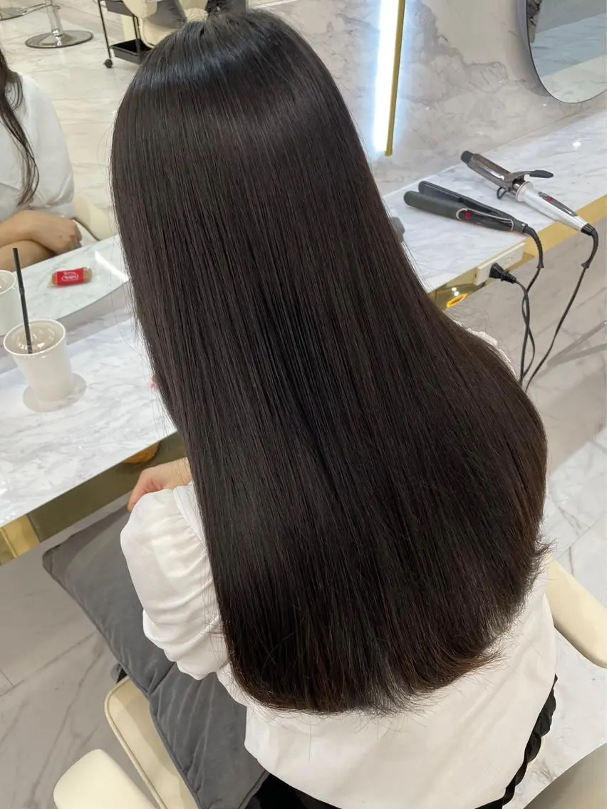 ロング カラー カット ヘアカラー 縮毛矯正 トリートメント 髪質改善特化 🫧松野力也のヘアスタイル