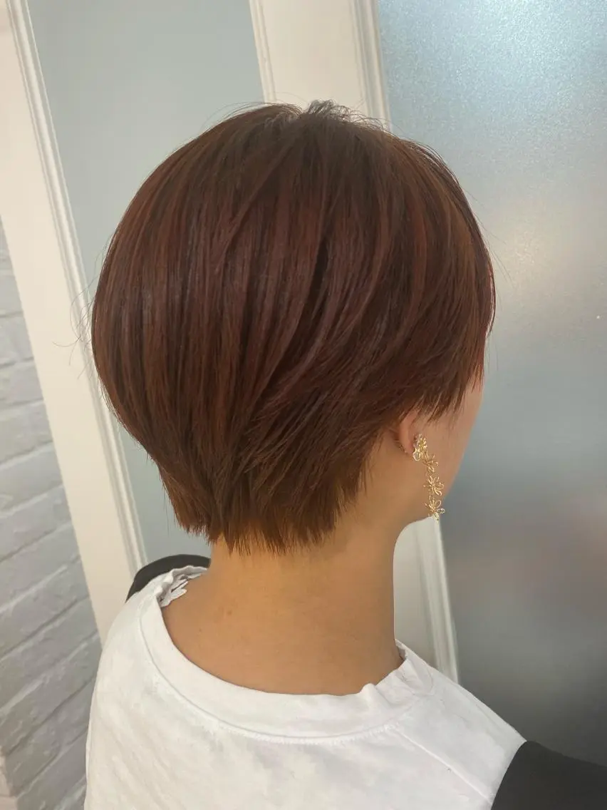 ショート ハイトーン/メンズ 水野翔太のヘアスタイル