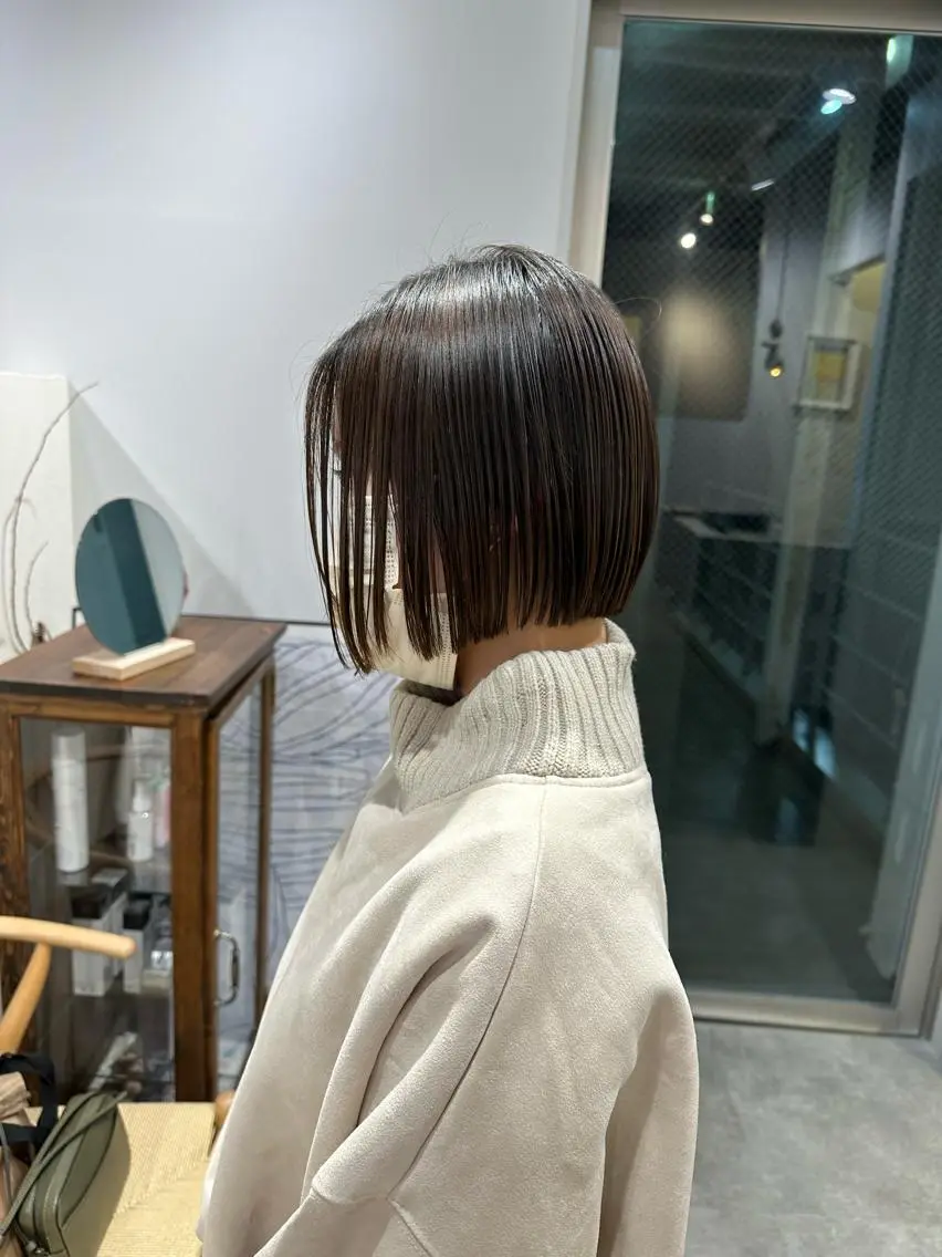 ショート ボブ カット トリートメント yaya/ 天神美容室uyuのその他イメージ