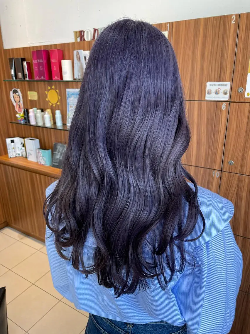 ロング アッシュ ☪︎⋆ hair & eye yuka˚✩のマツエク・マツパデザイン