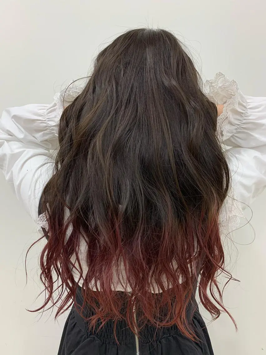 ロング 心斎橋/海外レイヤー 募集中三好玲奈のヘアスタイル