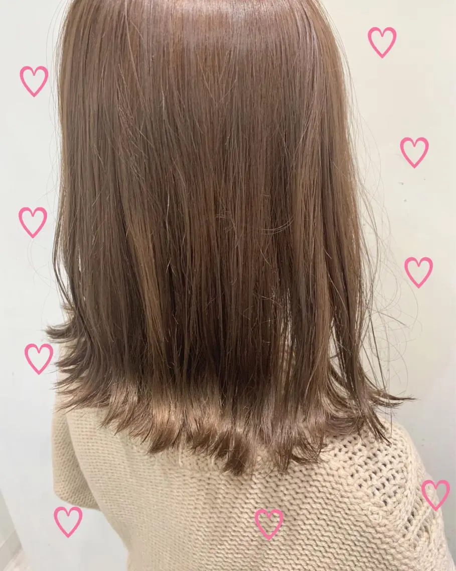 ミディアム カラー 新宿駅近♡個室 ♡関口三都季🌜のヘアスタイル