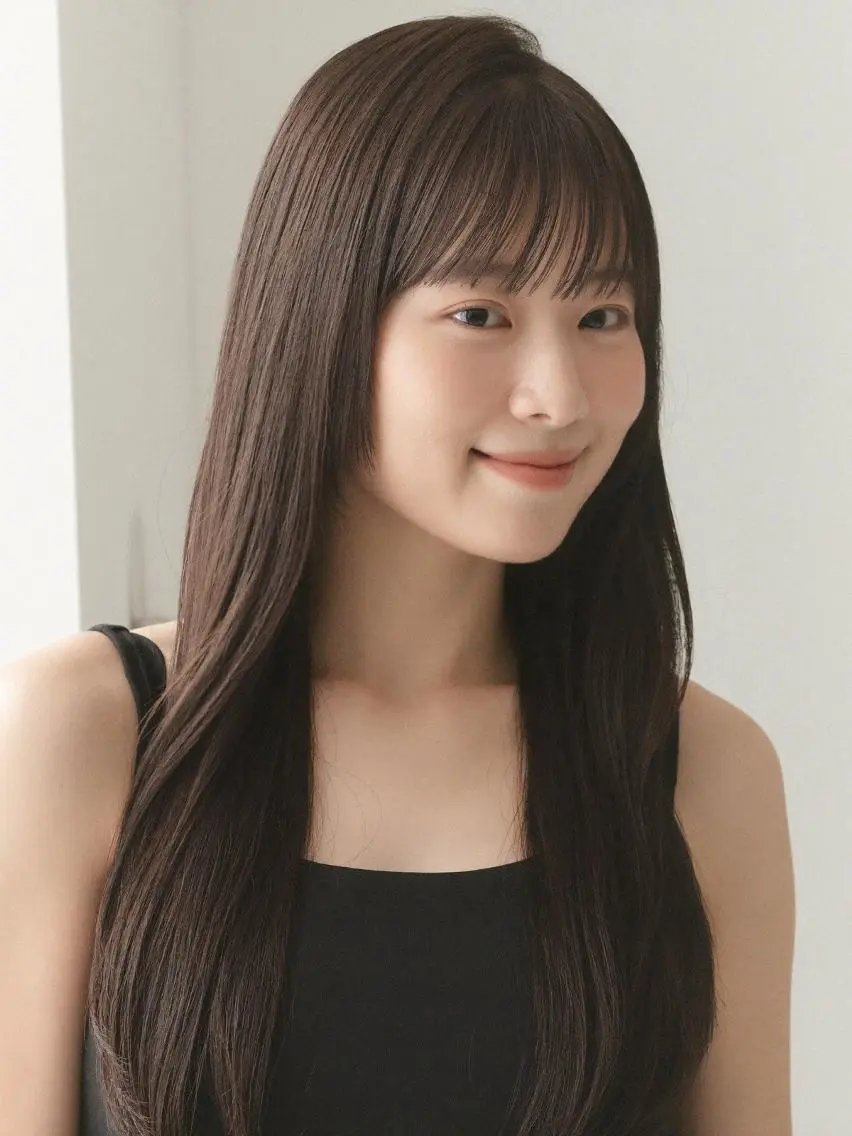 ロング カラー ヘアカラー トリートメント utari Yuraのヘアスタイル