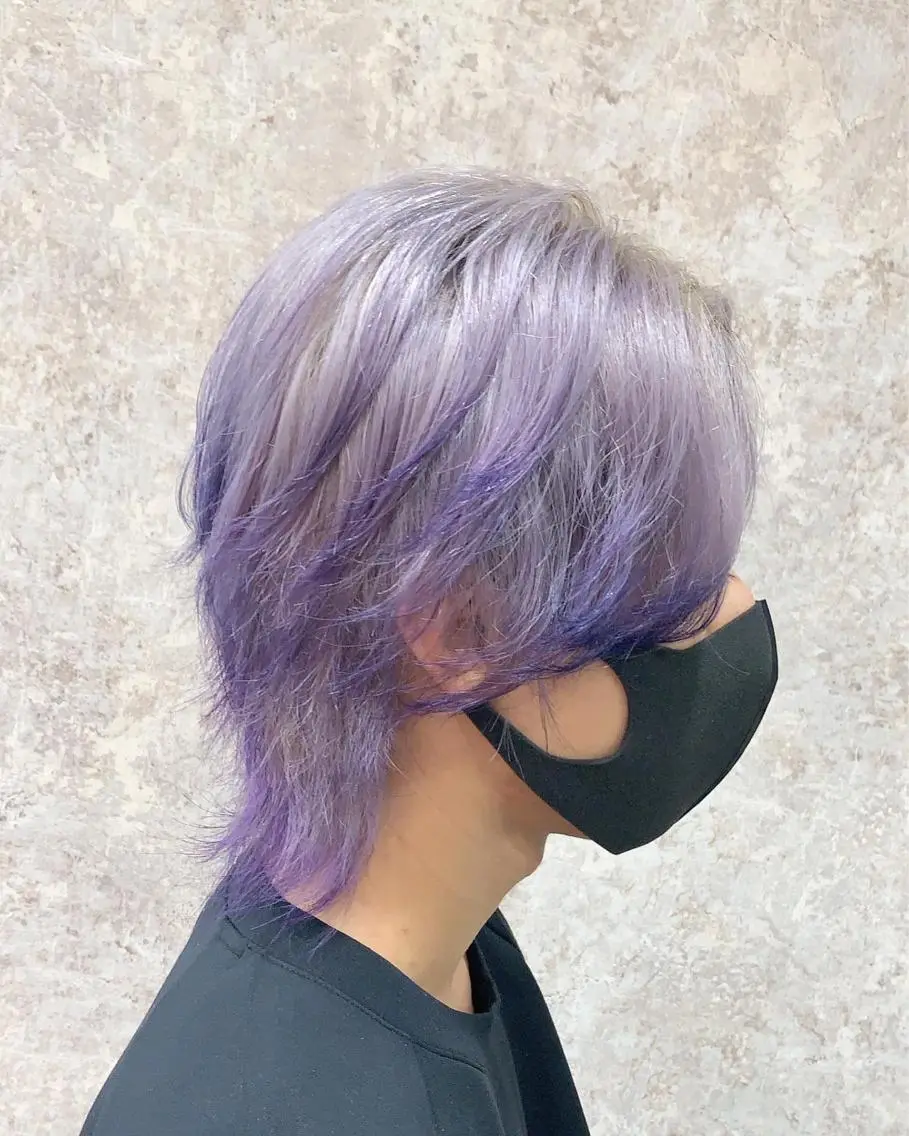 メンズ ヘアカラー トリートメント メテオ ／ヘアカラー 西川菜実のヘアスタイル