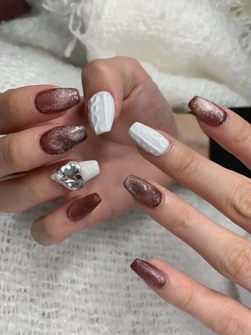 ネイル 長さ出し マグネットネイル *･*MIMnail 1号店･*:･*のネイルデザイン