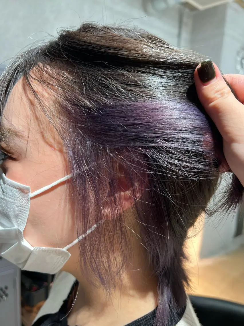 ショート カラー ヘアカラー トリートメント オタク特化美容師💟 チバコナツのヘアスタイル
