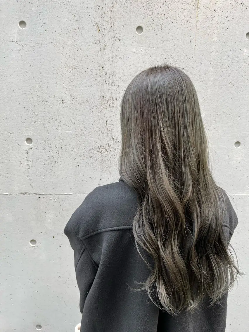 ロング カット ヘアカラー トリートメント ヘッドスパ putri店長 和田鈴采のヘアスタイル