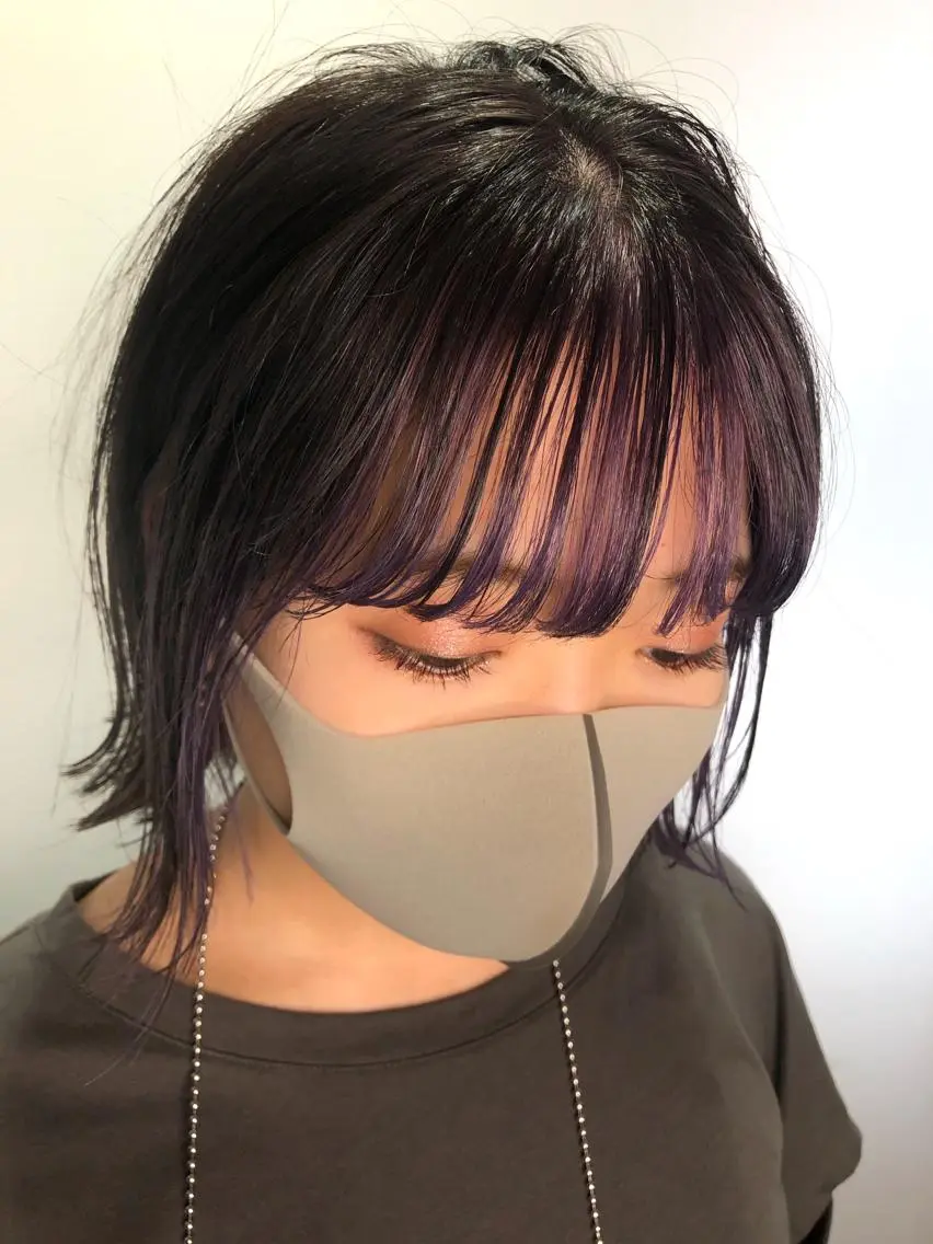 ショート カラー ヘアカラー 関 京磨のヘアスタイル