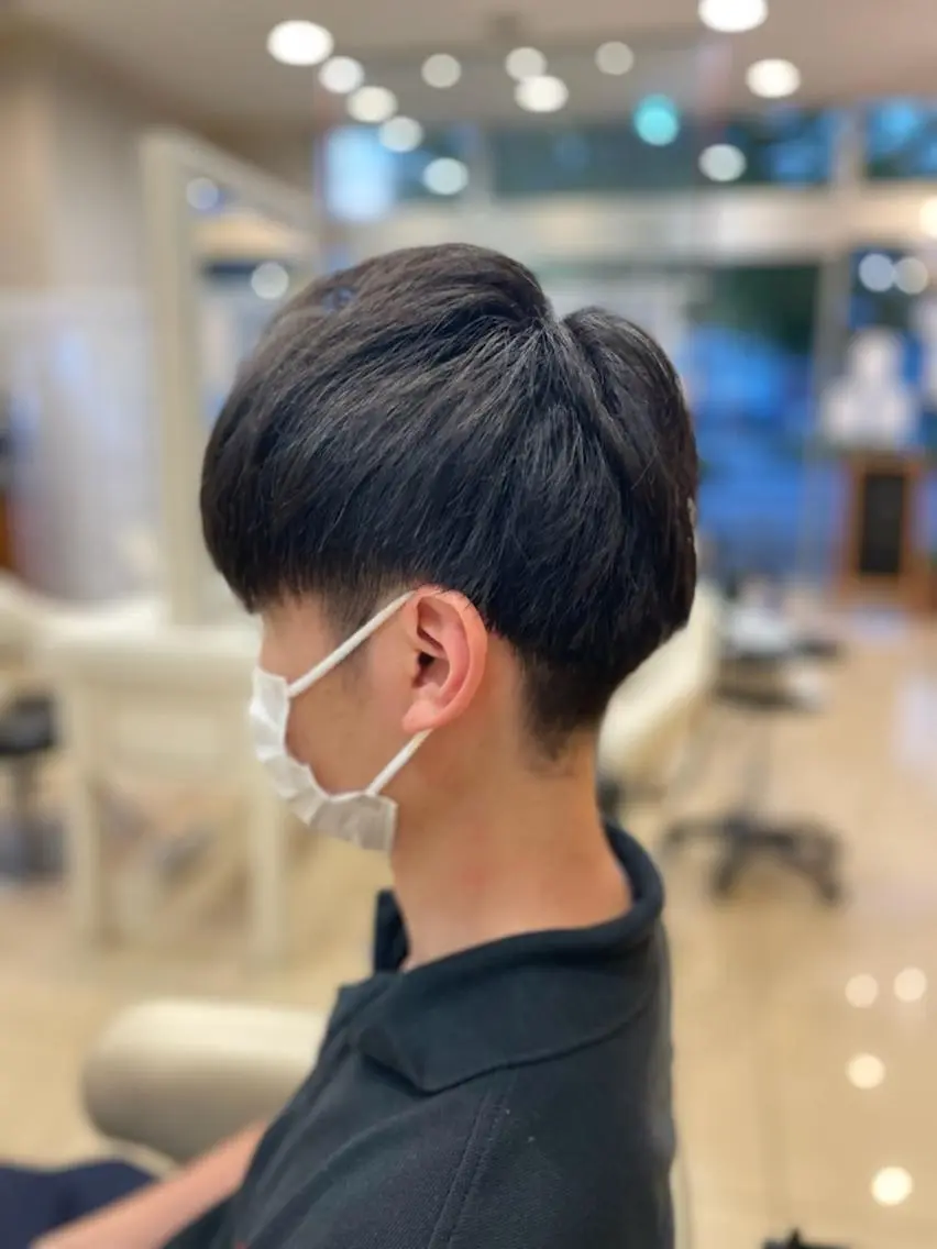 メンズ マッシュ ツーブロック Hair&Cafe Matty’sのヘアスタイル
