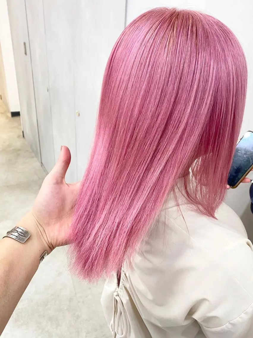ミディアム カラー カラー系/カット特化 🟠オオタキマサシのヘアスタイル