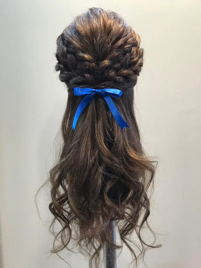 ロング 松村 未央のヘアスタイル