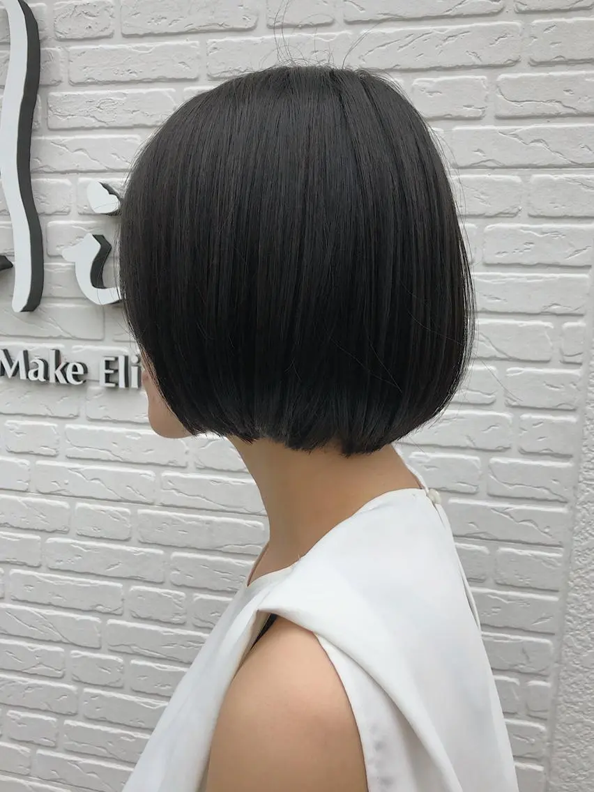ミディアム カット 名古屋 北区  黒川 wacca 安井隆一のヘアスタイル