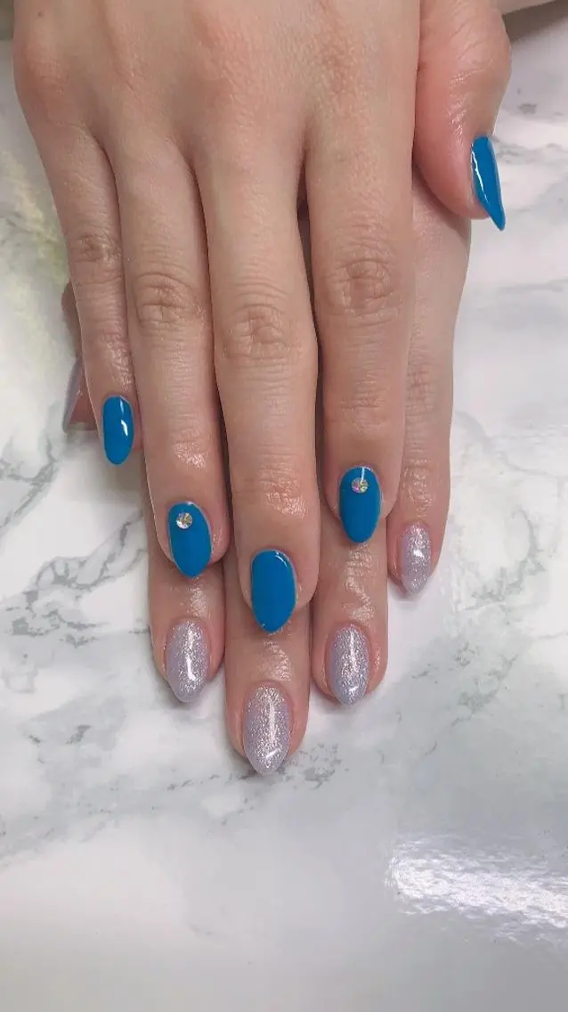 ネイル ネイル💕& まつ毛パーマのネイルデザイン