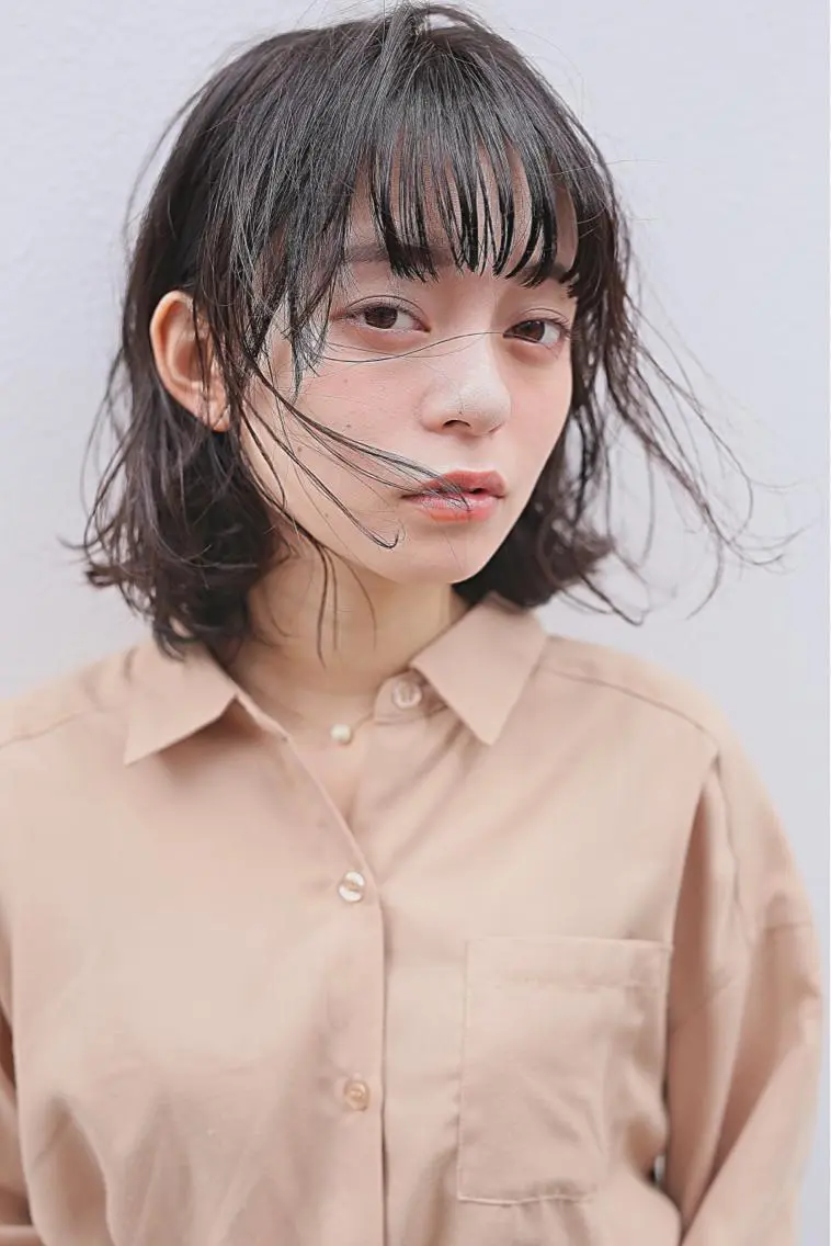 ミディアム ミディアムパーマ 🧼柴田 健太郎🧼のヘアスタイル