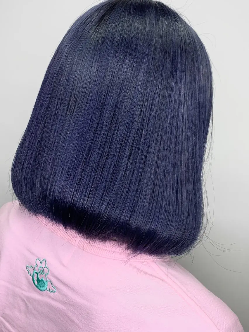 ミディアム ヘアカラー レイヤー/艶髪カラー 森本くるみのヘアスタイル