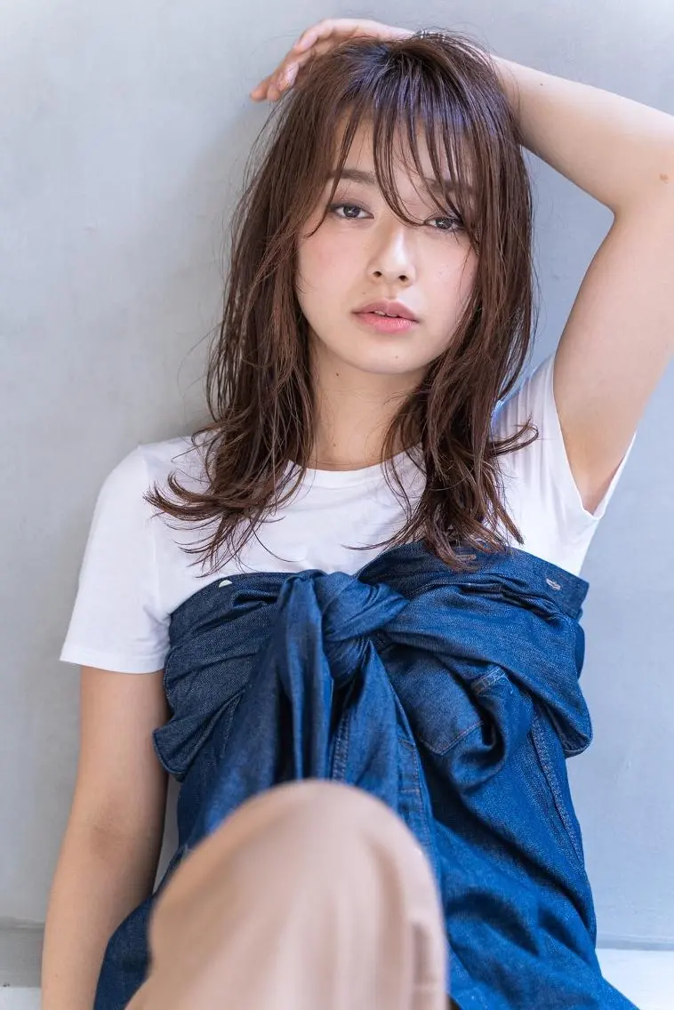ミディアム 💈Chlom💈_ 公式_NewOpenのヘアスタイル