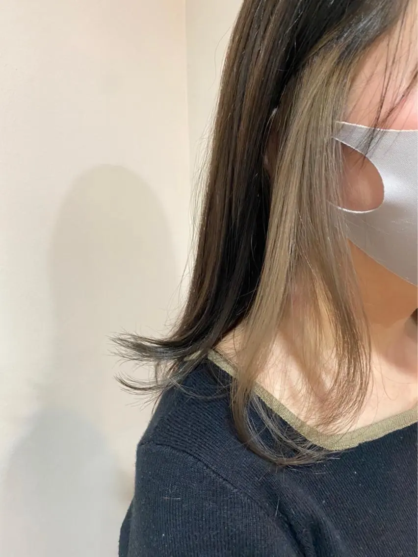 ミディアム ヘアカラー W_SALON ［四条河原町］のヘアスタイル