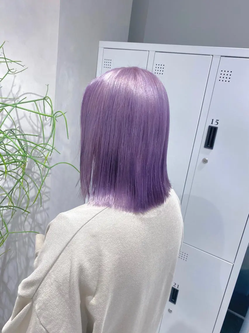 ミディアム ヘアカラー トリートメント 🌈モテ色 村上のぶきのヘアスタイル