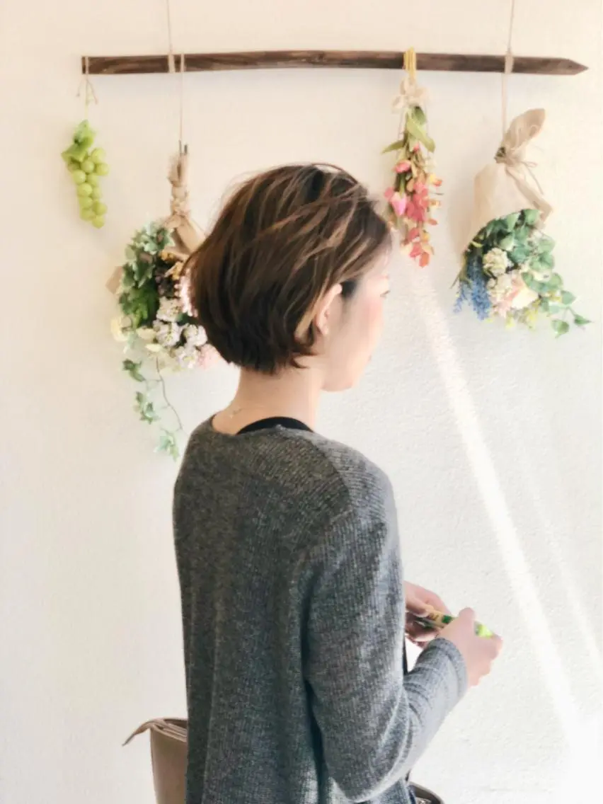 ショート カラー mai /Lita中央橋のヘアスタイル