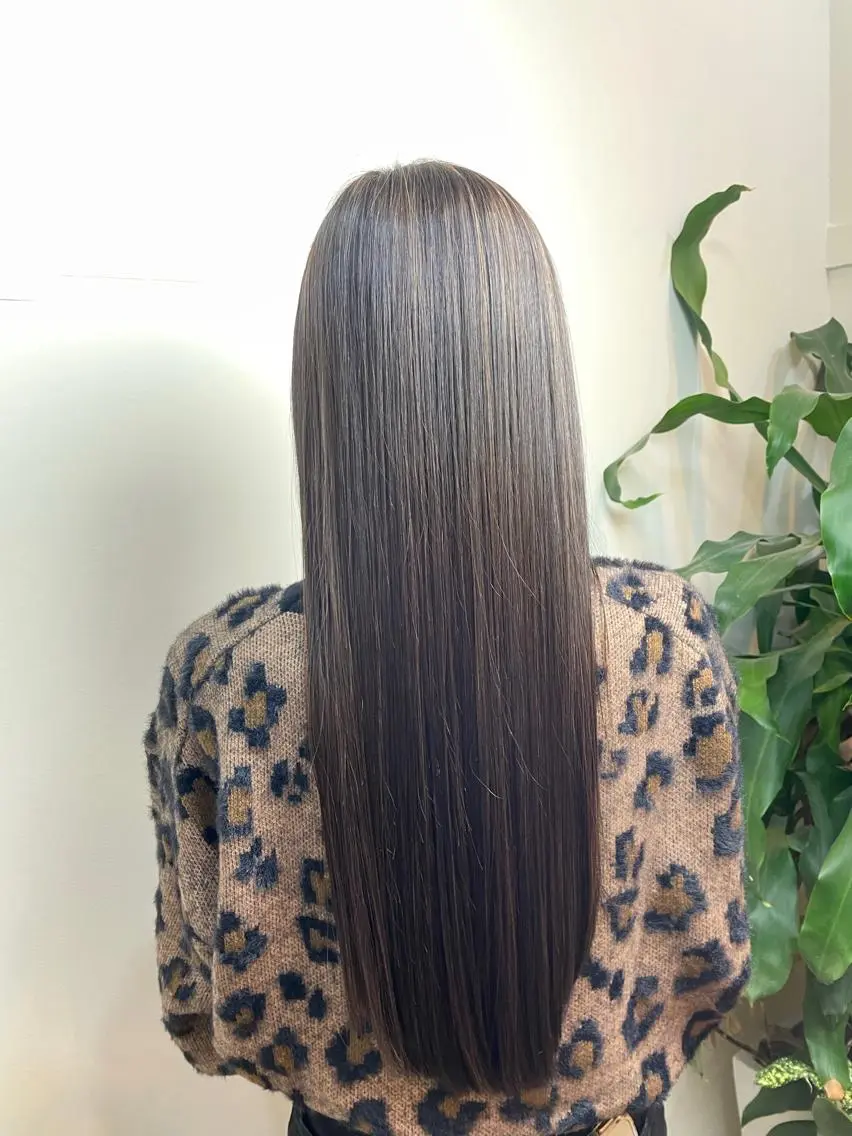 ロング カラー シールエクステ バレイヤージュ ブリーチ ケアブリーチ ダブルカラー ヘアカラー WEST OLAND加藤圭介のヘアスタイル