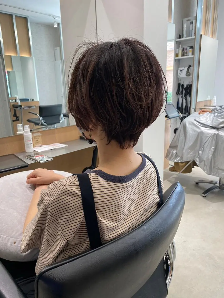 ショート カラー カット ショート/茅ヶ崎 タカハシ タクロウのヘアスタイル
