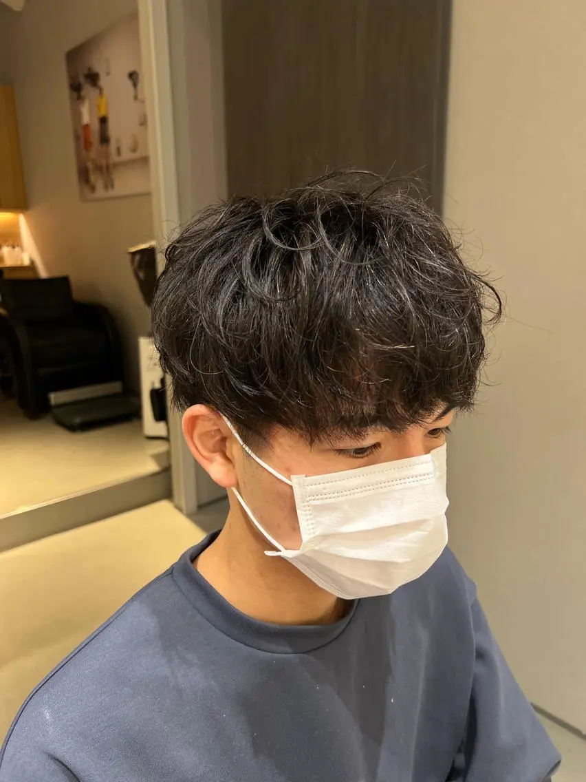ショート メンズ カット 梅田茶屋町メンズ 専門美容師 山元一平のヘアスタイル