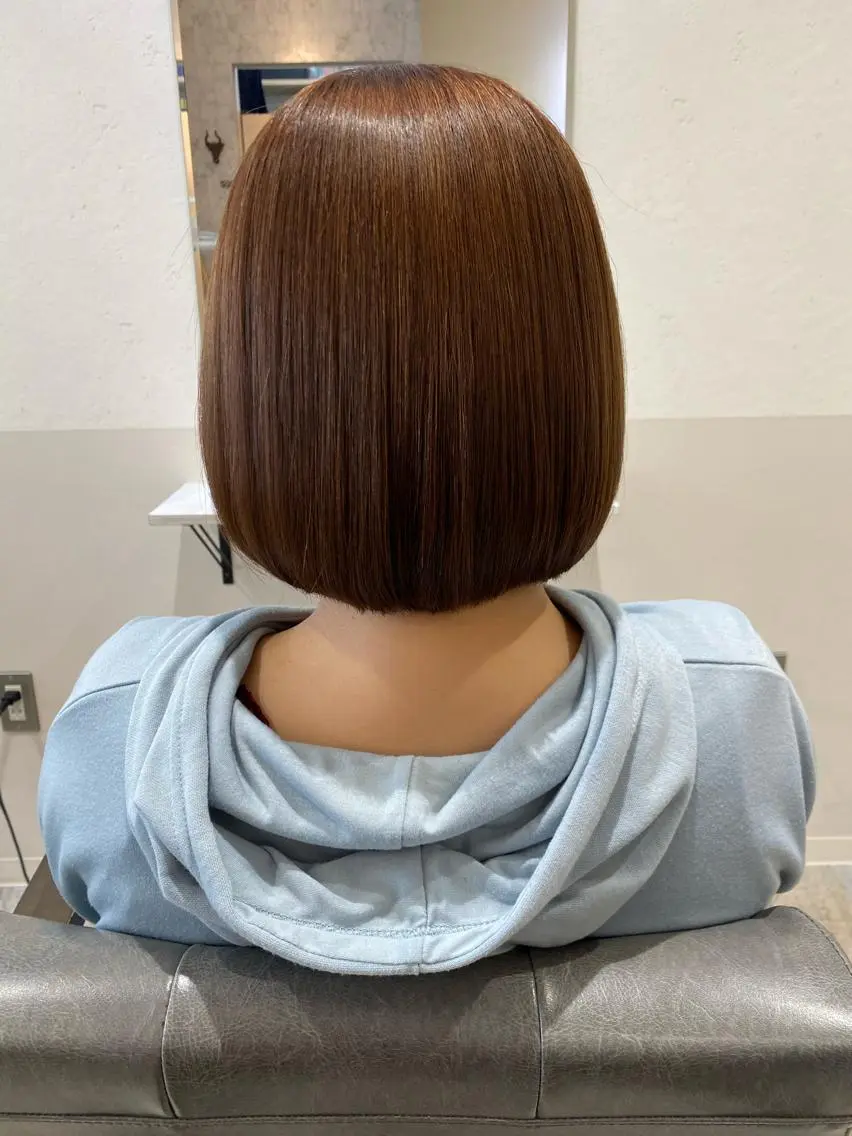 ショート カラー ボブ jill by gisel＿のヘアスタイル