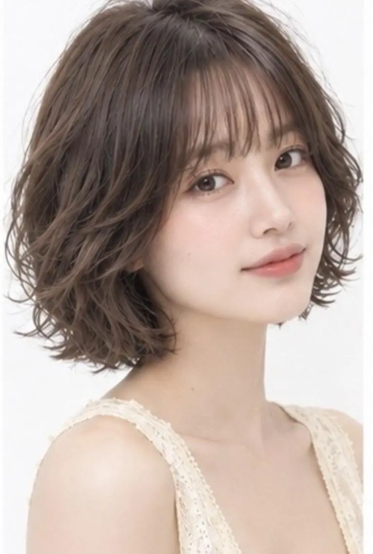 ミディアム カラー パーマ カット ヘアカラー パーマ ダメージレス コバヤシ ヒロヒトのその他イメージ