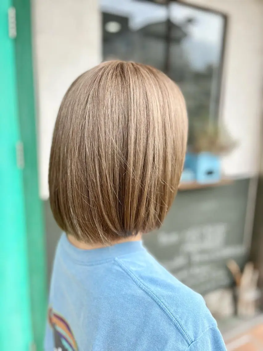 ミディアム カラー olino【西田辺】 KAORIのヘアスタイル