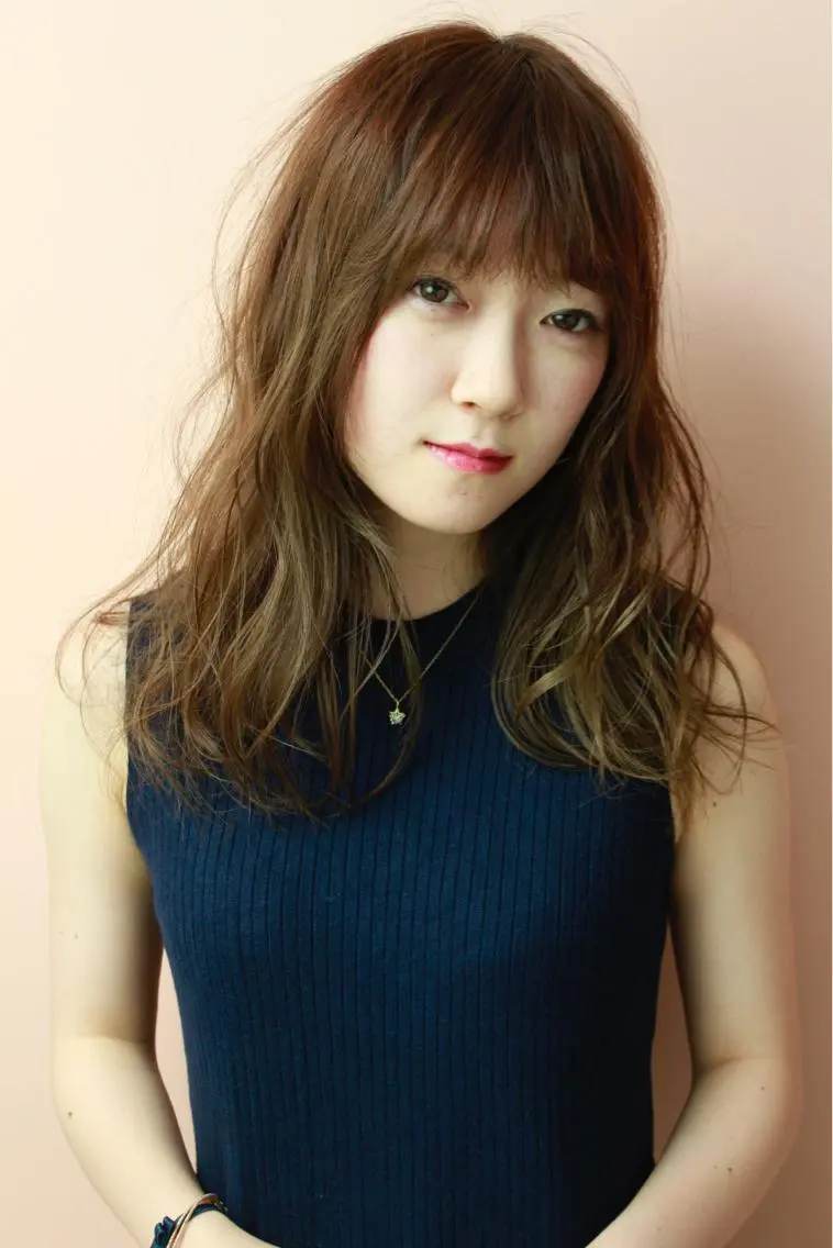 セミロング miiro 長津田 髪質改善 フジムラのヘアスタイル
