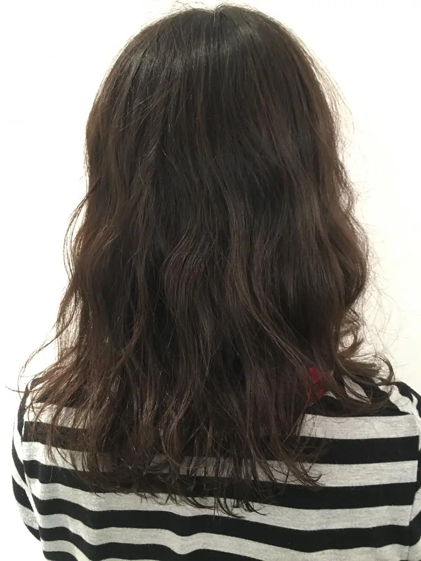 セミロング mu ku.のヘアスタイル
