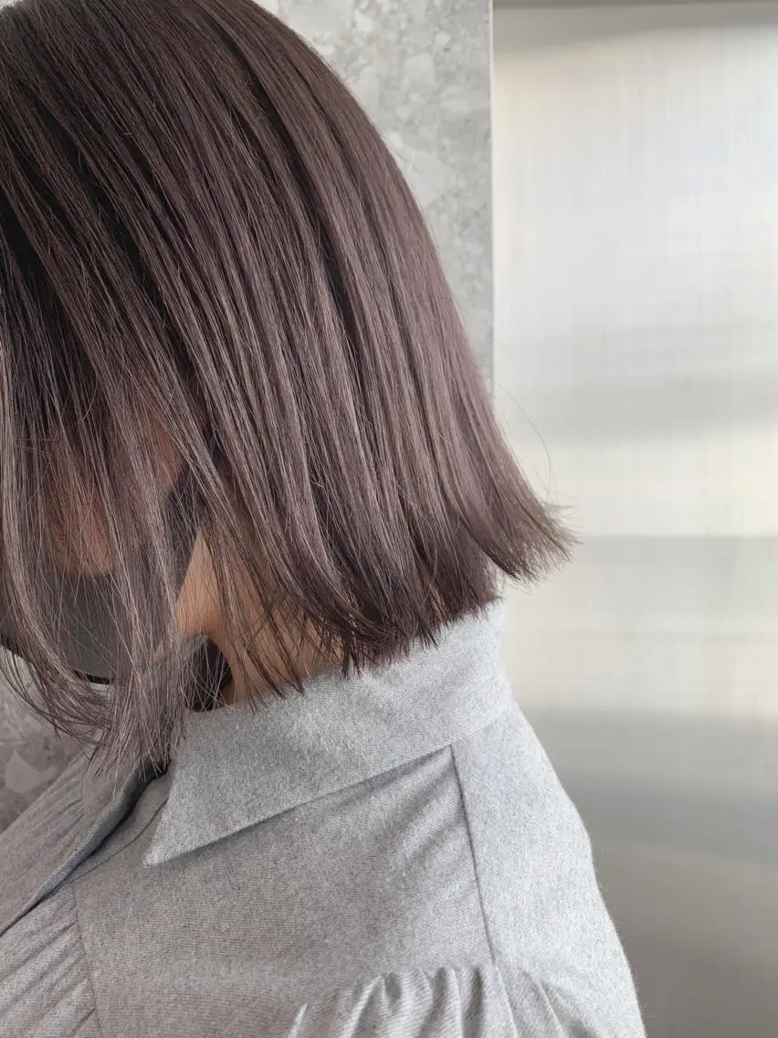 ショート カット ヘアカラー トリートメント 山下 千明のヘアスタイル