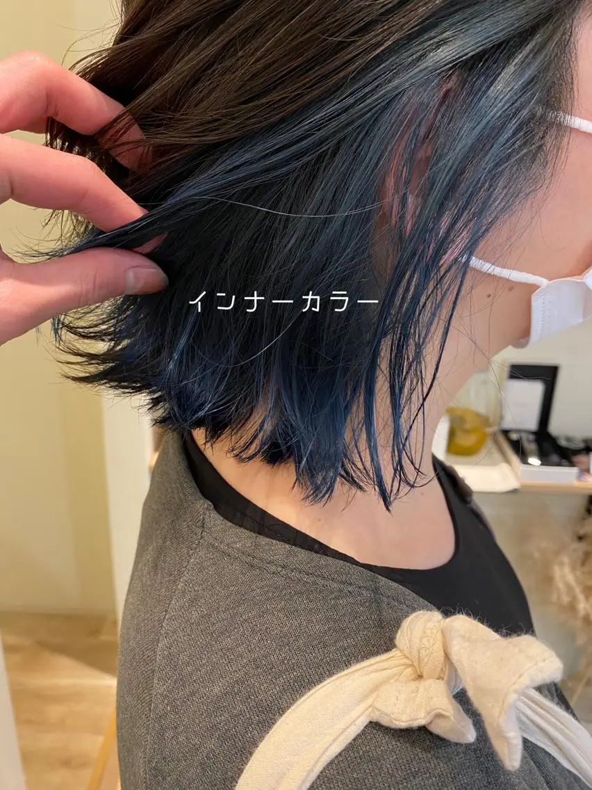 ショート カット ヘアカラー トリートメント CASANE 大橋康智のヘアスタイル