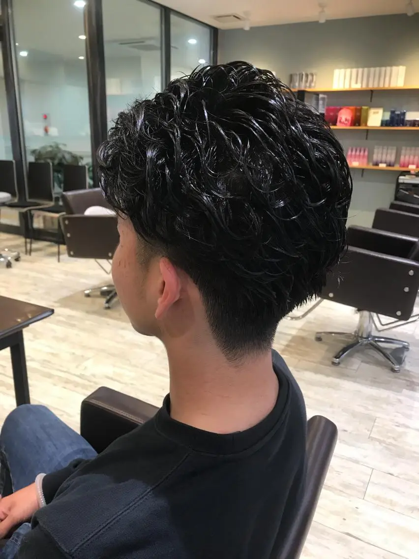 ショート カラー パーマ ヘアアレンジ メンズ キッズ ネイル マツエク・マツパ カット パーマ EnBlesS西宮 マンツーマン神道有基のヘアスタイル