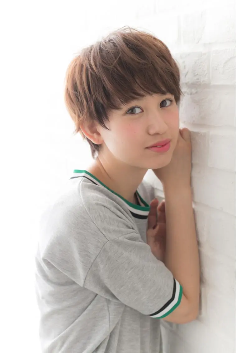 ショート 似合わせカット ショートヘア 小顔カット 井上 美奈子のヘアスタイル