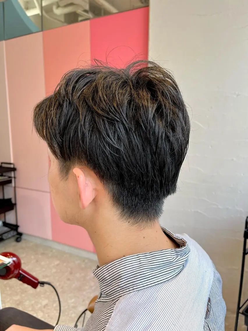 ショート メンズ カット うしだ かおるのヘアスタイル