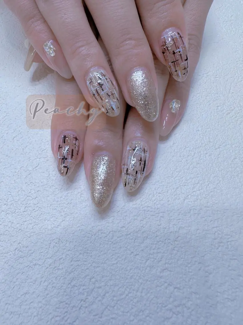 ネイル ハンドネイル Peachy 🍑のネイルデザイン