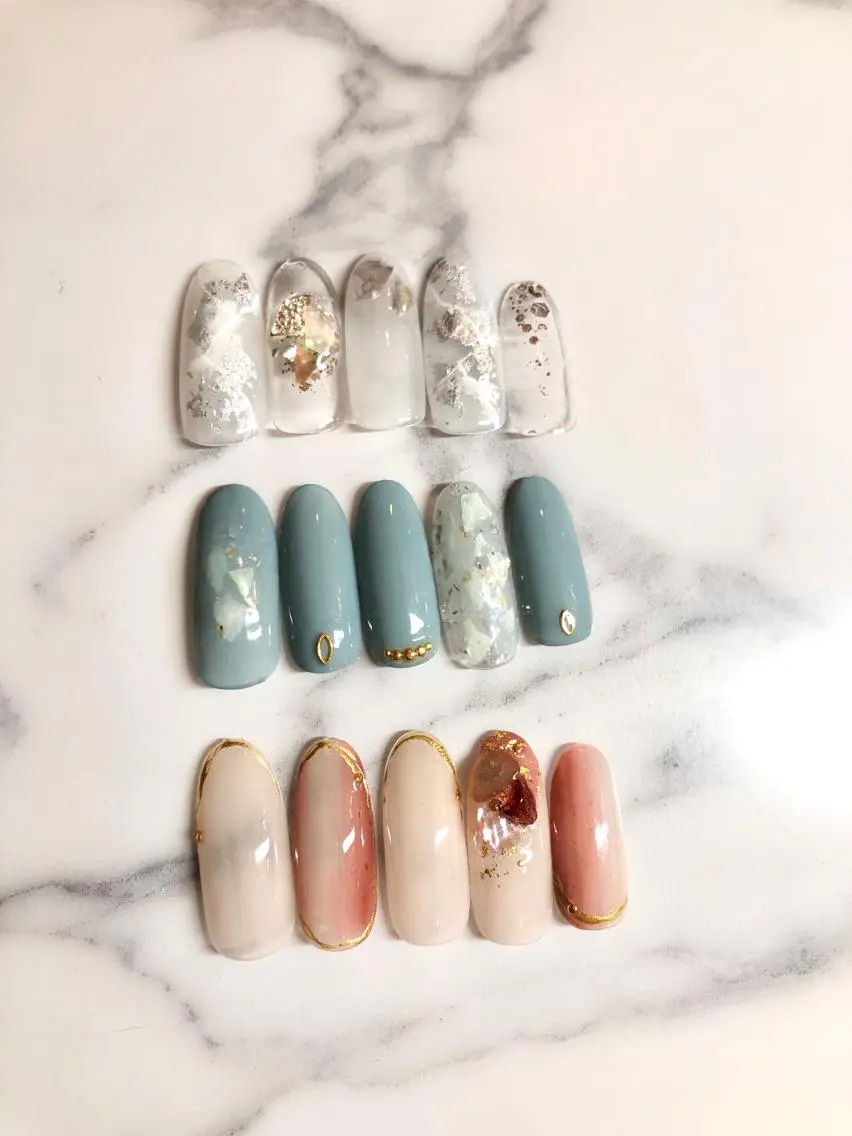 ネイル ハンドネイル ハンドケア sis nail 梅田 あい子のネイルデザイン