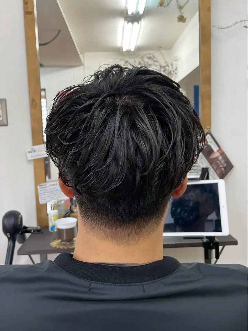 ショート パーマ メンズ ユ カの眉毛・アイブロウイメージ