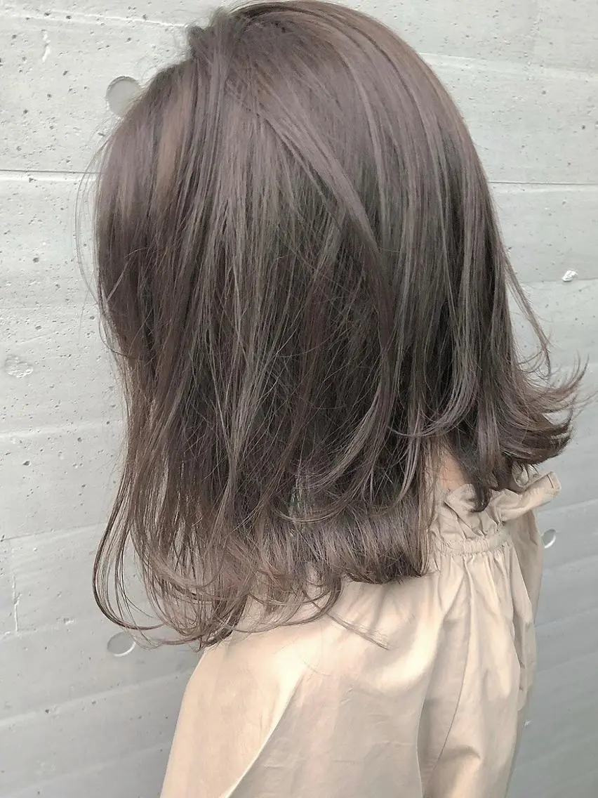 ミディアム カラー ヘアアレンジ 【公式】amble luxe池袋東口🩷のヘアスタイル