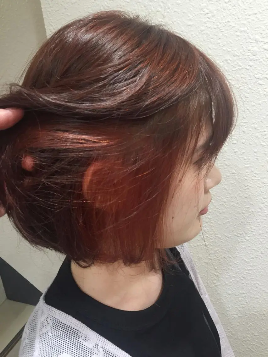 ショート カラー パーマ ヘアアレンジ メンズ キッズ ネイル マツエク・マツパ メンズインナーカラー インナーカラー 新宿/髪質改善/ 美髪矯正✨浅江通友のヘアスタイル
