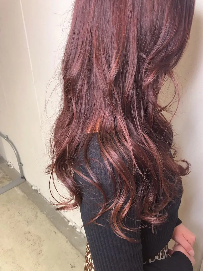 ロング カラー ヘアアレンジ 🍎吉川浩生 トップスタイリストのヘアスタイル