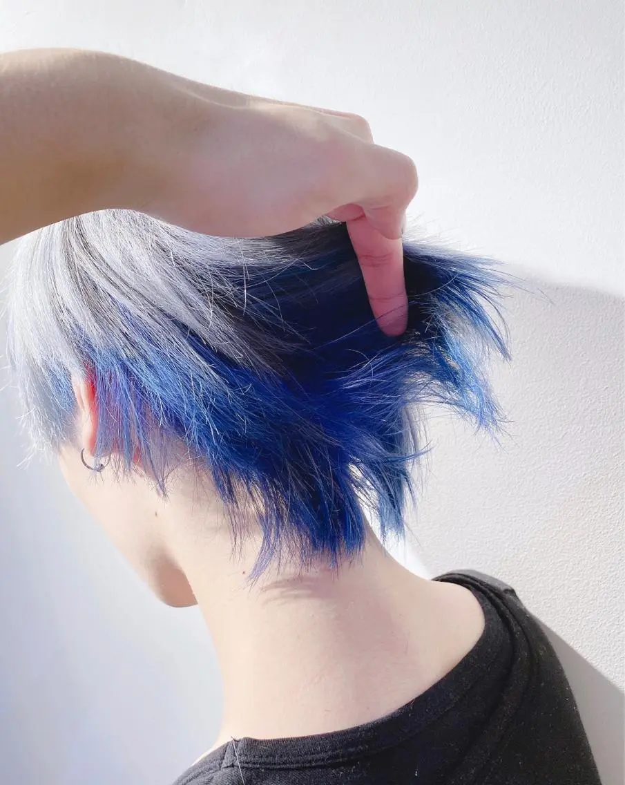 ミディアム カラー パーマ ヘアアレンジ メンズ メンズブリーチ メンズハイトーン ブリーチ ケアブリーチ ハイトーンカラー ヘアカラー ✨【人生変えるカラー 美容師】✨吉祥寺駅のヘアスタイル
