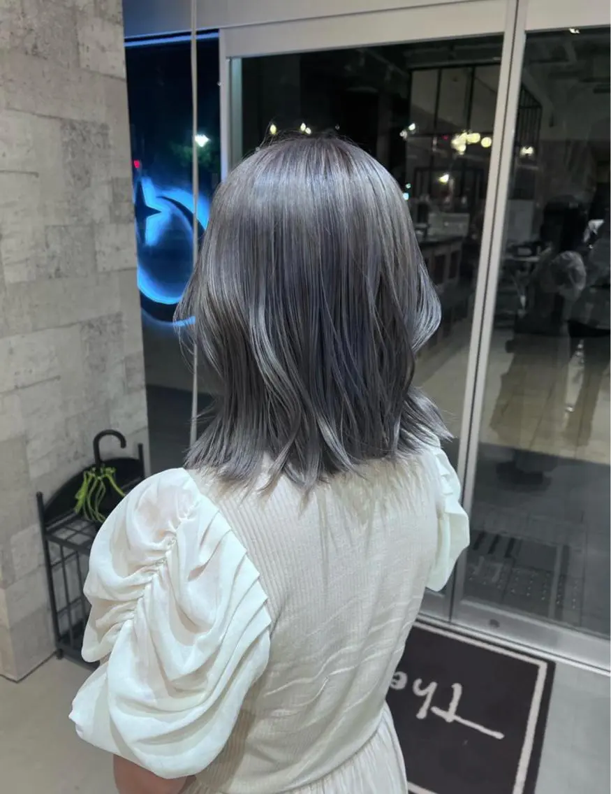 セミロング カラー 🔥メンズパーマ🔥 鈴木 翔斗のヘアスタイル