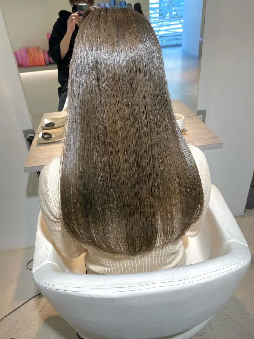 セミロング 髪質改善 トリートメント ヘアカラー トリートメント 🫧艶髪専門🫧 マサヤのヘアスタイル